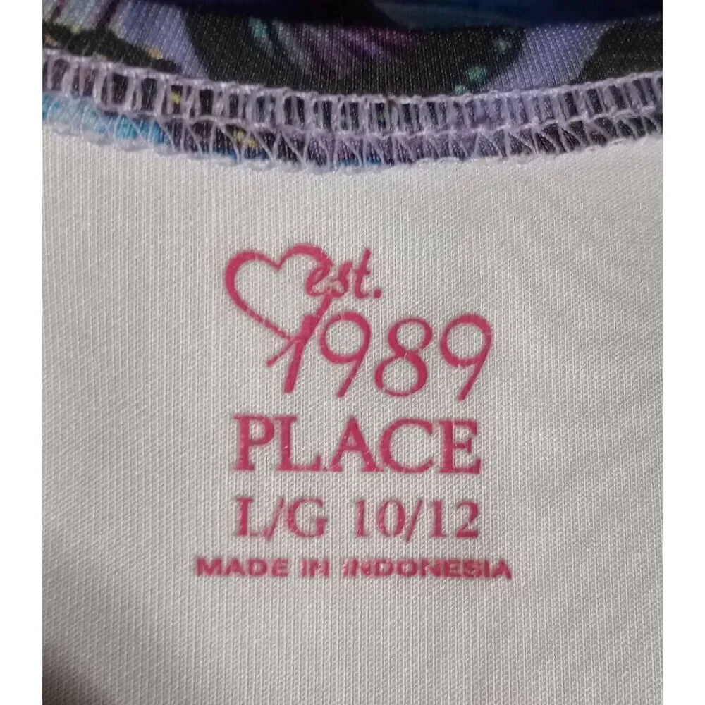 Children's Place‎ Dress Girls 10 Butterfly Purple Sleeveless Stretch - Picture 4 of 6